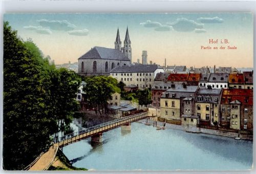Hof 1923 Saale Kirche