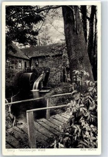 Bad Iburg Alte Mühle, Wasserrad