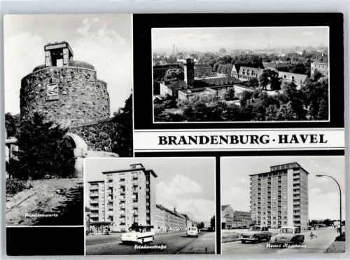 Brandenburg Friedenswarte Friedensstrasse Hochhaus