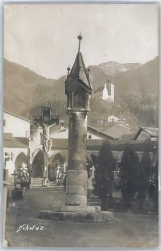 Schwaz 1910, Friedhof