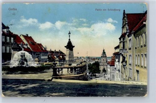 Gotha Schlossberg , Marke entfernt