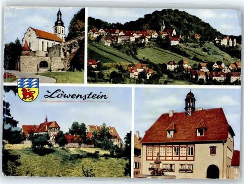 Löwenstein Wappen Evangelische Kirche Brunnen Rathaus Kloster Lichtenstern