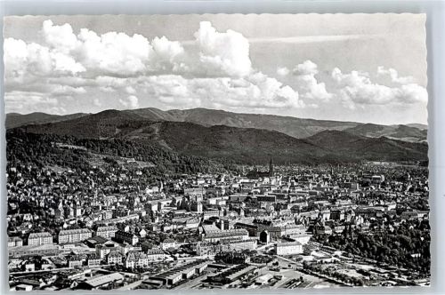 Freiburg Fliegeraufnahme