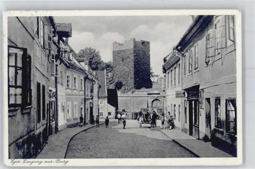 Cheb Eingang zur Burg