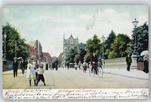 Utrecht Nobelstraat met Lucasbrug