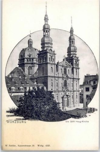 Würzburg Kirche Stift-Haug