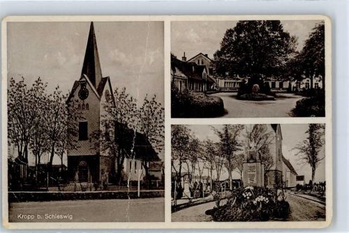 Kropp Kirche Kriegerdenkmal