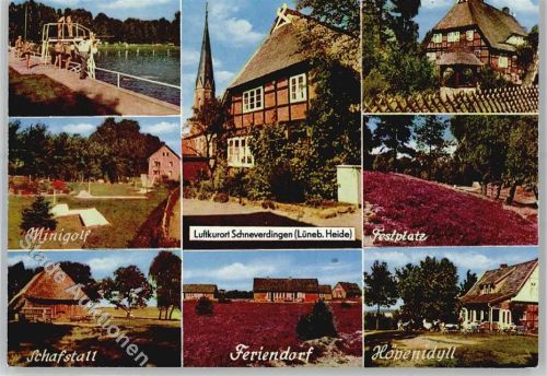 Schneverdingen Minigolf Kirche Schwimmbad