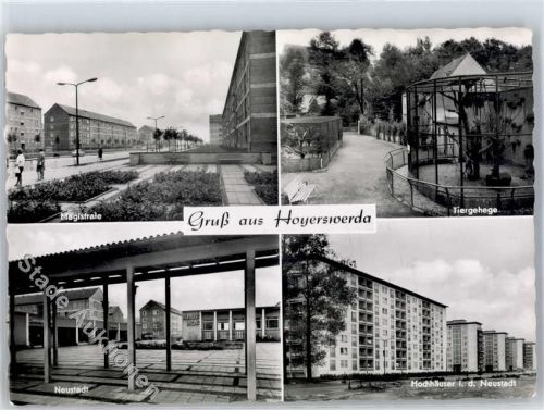 Hoyerswerda Hochhäuser , Magistrale