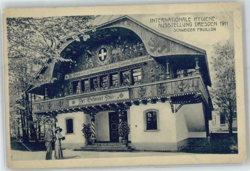 Dresden International Hygiene-Ausstellung 1911, Schweizer Pavillon