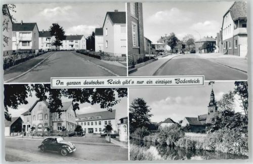 Bodenteich Kirche Strassenszene