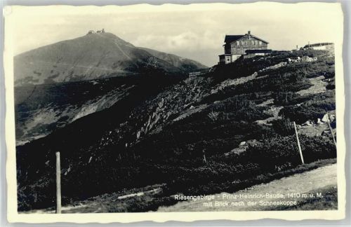 Prinz Heinrich Baude - Blick nach der Schneekoppe