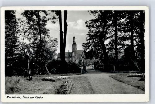 Meuselwitz 1952 Kirche