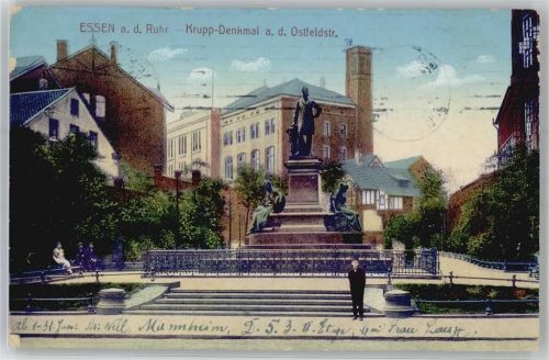 Essen Krupp-Denkmal a. d. Ostfeldstr.