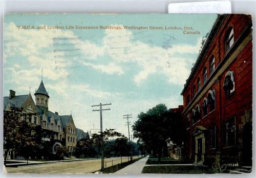 Toronto Teilansicht, Strasse, Telegrafenmasten