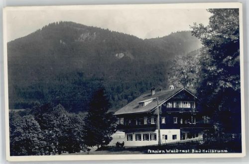 Bad Heilbrunn Pension Waldrast