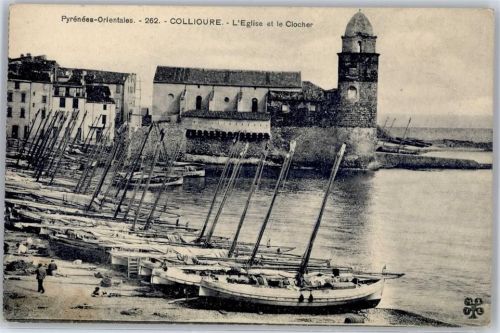 Cotlliure L´Eglise et le Clocher Collioure