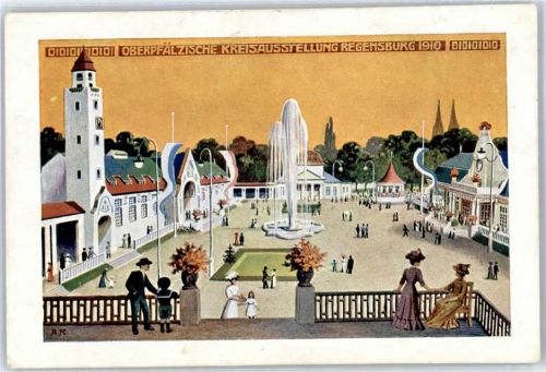 Regensburg Oberpfälzische Kreisaustellung 1910