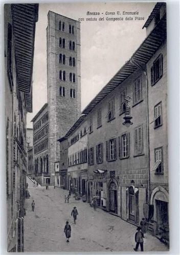 52100 Arezzo - Corso V. Emanuele, Campanile delle Pieve