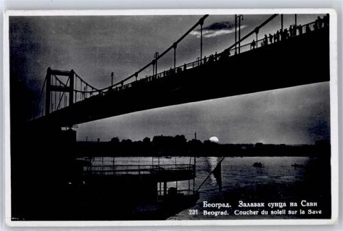 Beograd Brücke über die Save
