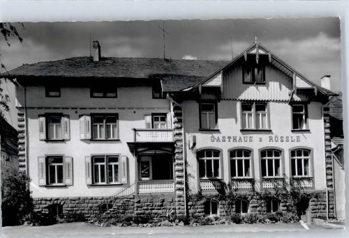 Rötenbach Gasthaus z. Rössle