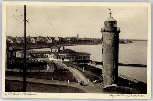 Cuxhaven Restaurant, Seepavillon, Leuchtturm
