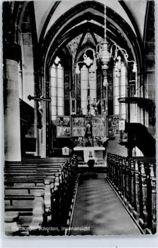 Schotten Stadtkirche Innen