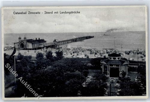 Zinnowitz Strand Landungsbrücke