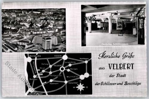Velbert Schlossmuseum Landkarte