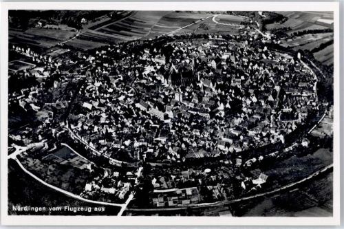 Nördlingen Fliegeraufnahme
