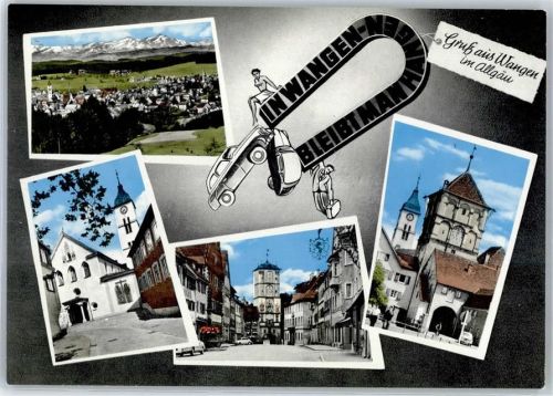 Wangen Straßenansicht Tor Autos
