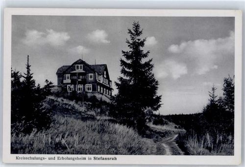 Jablonec n. Nisou Kreisschulungs- und Erholungsheim in Stefansruh