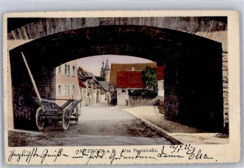 Kitzingen Alte Poststraße