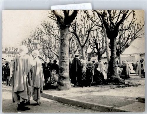 Alger 1907 Marktszene