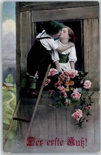 1914 Der erste Kuß AKU1
