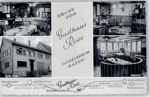 Diedelsheim Gasthaus zur Rose