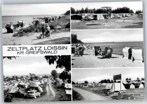 Loissin Zeltplatz, Strand