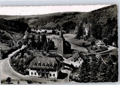Marxzell Kirche Gasthaus Marxzeller Mühle