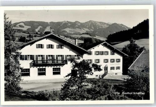 Altstädten 1961 Gasthaus Schäffler
