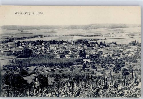 Vic-sur-Seille Gesamtansicht