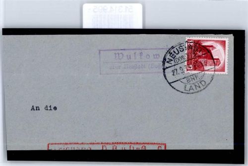 Wulkow WK II, Landpoststempel