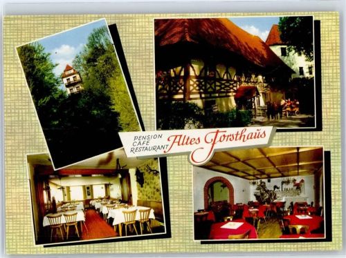 Burggaillenreuth Gasthaus zum Reiterhof altes Forsthaus