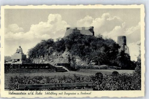 Volmarstein Schlossberg Burgruine Denkmal