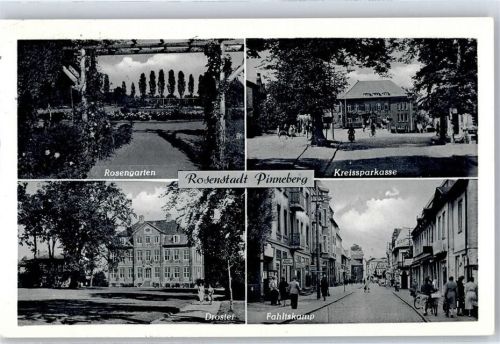 Pinneberg Rosengarten Kreissparkasse Drostei Fahltskamp Notopfer