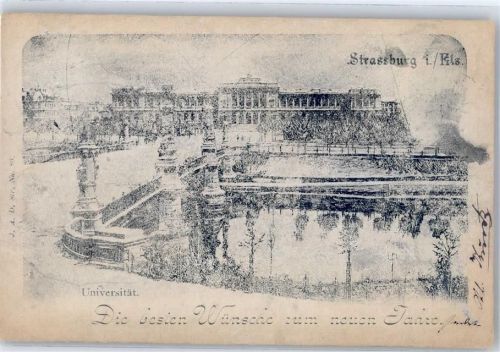 Strasbourg 1901 Universität