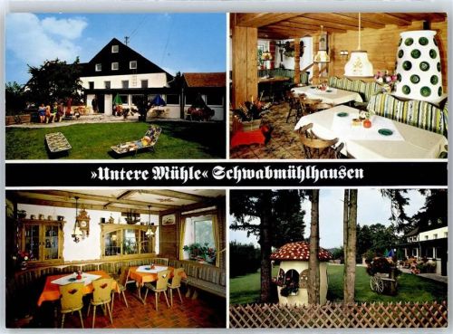Schwabmühlhausen Gasthaus Pension Untere Mühle
