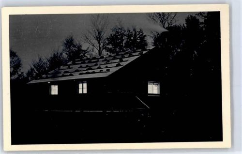 Deudesfeld Haus bei Nacht