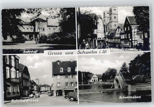 Schwelm Bahnhofstrasse Bahnhof Kölnerstrasse