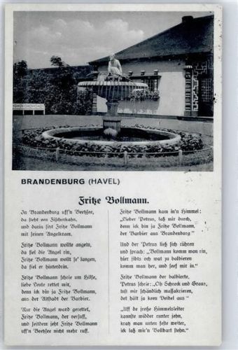 Brandenburg Fritze Bollmann Brunnen