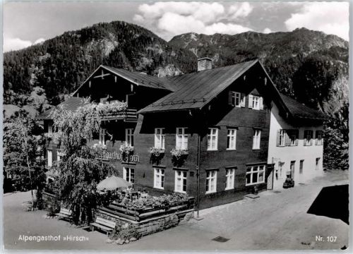 Bad Oberdorf Alpengasthof Hirsch Terrasse